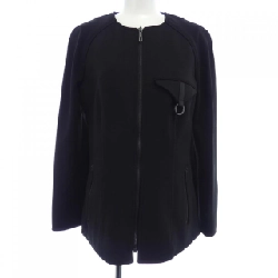 【Mã giảm giá】Áo khoác không cổ HERMES