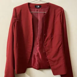 Áo khoác đỏ 2 lớp 958669