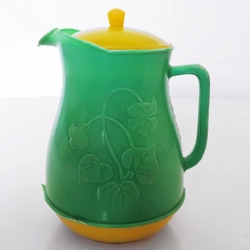 Bình trà đá nhựa mini trong bộ chơi đồ hàng xưa phiên bản tuổi thơ 9x 454972