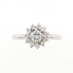 Nhẫn kim cương hoa PT900 0.14CT - Hàng hiệu chính hãng 849303