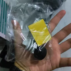 Giá đỡ - Kẹp điện thoại gắn xe máy HT507 có ô dù che mưa che nắng màu đen nguyên mác 568143