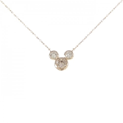 K18PG Dây chuyền kim cương 0.50CT - Hàng hiệu Authentic