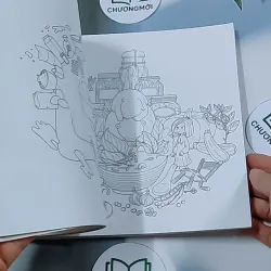 Sách Tô Màu: Ngày Xưa (mới chưa tô) - Irene Ritonga 634458