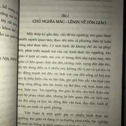 Lý luận về tôn giáo và chính sách tôn giáo ở Việt Nam  722958