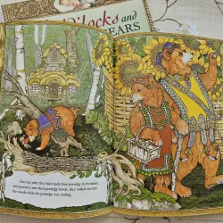 Goldilocks and the Three Bears - Jan Brett - Like New 95% 993490