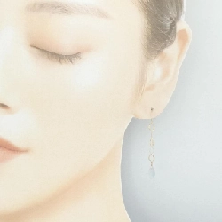 K10YG Aquamarine Bông tai - Hàng hiệu Chính hãng 875835