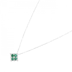K18WG Emerald Necklace 0.25CT - Hàng hiệu Authentic 865893