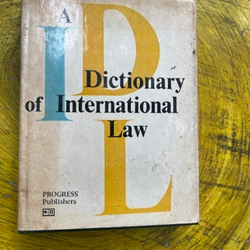 DICTIONARY OF INTERNATIONAL LAW IDL- PROGRESS PUBLISHERS 
