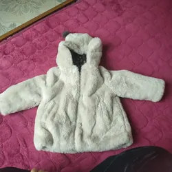 Áo khoác lông bé gái 601436