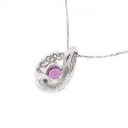 K18WG/750WG Đeo cổ Garnet - Hàng hiệu Chính hãng 865045