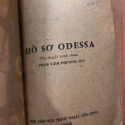 Sách trinh thám Hồ sơ Odessa - Frederick Forsyth nguyên tác 306772