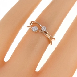 Nhẫn kim cương K18PG 0.21CT 672231