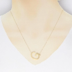 K18YG Chữ cái G Dây chuyền - Hàng hiệu Chính hãng 864134