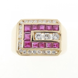 Nhẫn Ruby K18YG 0.86CT - Hàng hiệu Chính hãng 855082