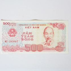 Tờ tiền 500 đồng xưa (HI 1303967)