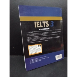 Cambridge English IELTS examination papers with answers 3 mới 80% bẩn bìa, tróc gáy, ố nhẹ, có chữ ký trang đầu, có chữ viết, kèm CD HCM1209 Cambridge Esol HỌC NGOẠI NGỮ 274074