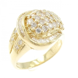 Nhẫn kim cương K18YG 1.05CT - Hàng hiệu Authentic