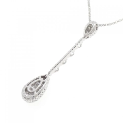 K18WG Pave Diamond Necklace 1.00CT - Hàng hiệu Authentic 858963
