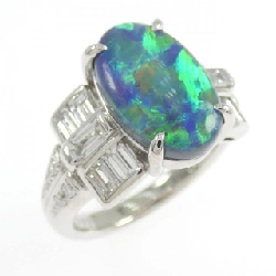 Nhẫn Opal Đen PT900 2.85CT - Hàng hiệu Chính hãng