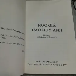 HỌC GIẢ ĐÀO DUY ANH - LÊ XUÂN KIÊU, KIỀU MAI SƠN 726835