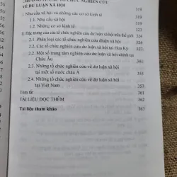 XÃ HỘI HỌC VỀ DƯ LUẬN XÃ HỘI 714294