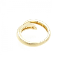 Nhẫn nhẫn ngón tay kim cương K18YG 0.16CT 673283