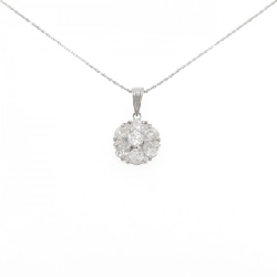 Dây chuyền kim cương PT900/PT850 1.02CT - Hàng hiệu Chính hãng