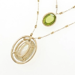 K18YG Mặt dây chuyền đá màu - Hàng hiệu Chính hãng 847889