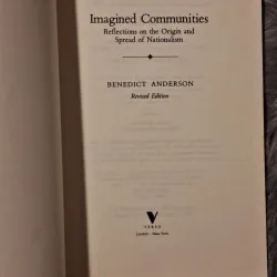 Benedict Anderson - Imagined Communities 779997