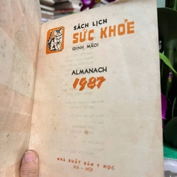 Sách Lịch Sức Khỏe - 1987 443574