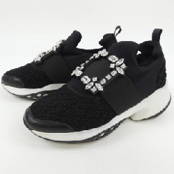 Giày sneaker ROGER VIVIER Viv' Run Strass Buckle - Hàng hiệu Authentic 827527