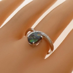 Nhẫn Boulder Opal PT900 1.62CT - Hàng hiệu Chính hãng 848343