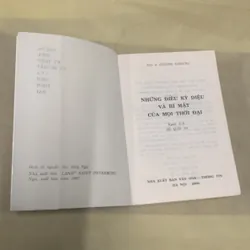 NHỮNG ĐIỀU KỲ DIỆU VÀ BÍ MẬT CỦA MỌI THỜI ĐẠI 740008