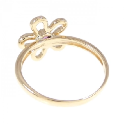 Nhẫn Ruby Hoa K18YG - Hàng hiệu Chính hãng 855218