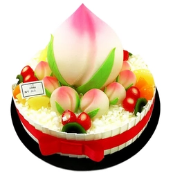 Khuôn silicon làm bánh, rau câu, bánh bao, bánh trôi nước Trái đào tiên - Mã số 1187 338476