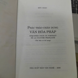 PHÁC THẢO CHÂN DUNG VĂN HÓA PHÁP - HỮU NGỌC 507937
