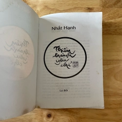 II Tựa sách: Thiền Hành Yếu Chỉ - Nhất Hạnh - NXB Lá Bối - 2001 465690