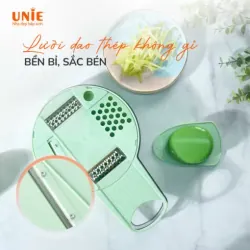 🥕 BỘ DỤNG CỤ CẮT THÁI RAU CỦ ĐA NĂNG UNIE USM10 – 5in1 727733