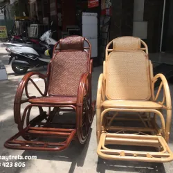 Ghế bập bênh mây tự nhiên thư giãn