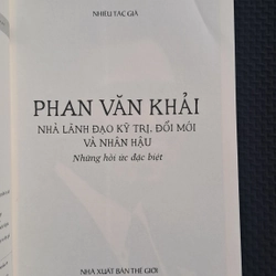 Phan Văn Khải - Những hồi ức đặc biệt 552049