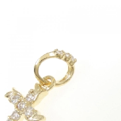 K18YG Mặt dây chuyền hình chữ thập - Hàng hiệu Chính hãng 863891