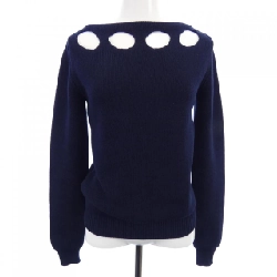 Áo len cổ thuyền cotton PRADA