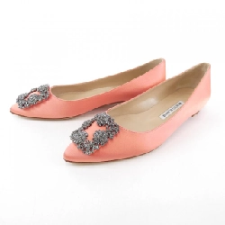 【Mã giảm giá】Giày bệt MANOLO BLAHNIK 663165