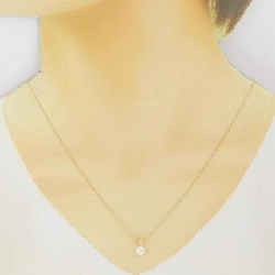 K18YG Ngọc trai Akoya Dây chuyền 6.1mm - Hàng hiệu Chính hãng 857243