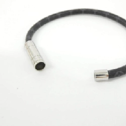 Vòng tay Louis Vuitton Monogram Eclipse Keep It 19cm M4026E 624399