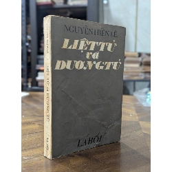 Liệt tử và dương tử - Nguyễn Hiến Lê