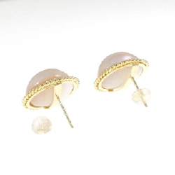 K18YG Mabe Pearl Earrings - Hàng hiệu Authentic 869721