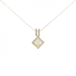 Dây chuyền kim cương 750YG/K18YG 0.50CT - Hàng hiệu Chính hãng