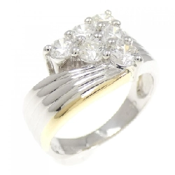 Nhẫn kim cương PT900/K18YG 1.00CT