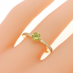 Nhẫn Peridot K18YG 0.42CT 670606